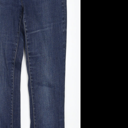 Gap Mens Blue Cotton Bootcut Jeans Size 30 in L32 in Regular Zip