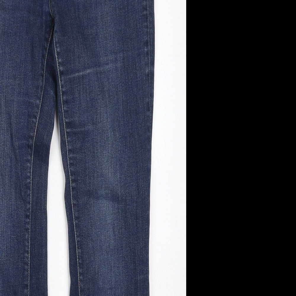 Gap Mens Blue Cotton Bootcut Jeans Size 30 in L32 in Regular Zip