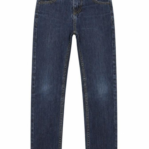 Backflips Boys Blue Cotton Skinny Jeans Size 10 Years Regular Zip