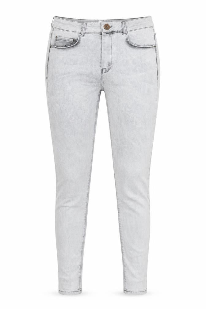 ASOS Womens Grey Cotton Skinny Jeans Size 12 Regular Zip