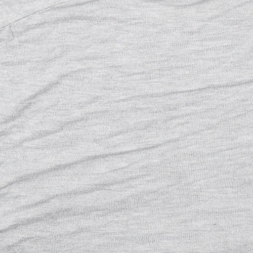 NEXT Womens Grey Round Neck Viscose Pullover Jumper Size 12