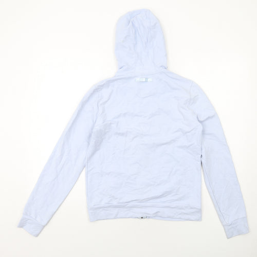 Gap Womens Blue Cotton Full Zip Hoodie Size M Zip