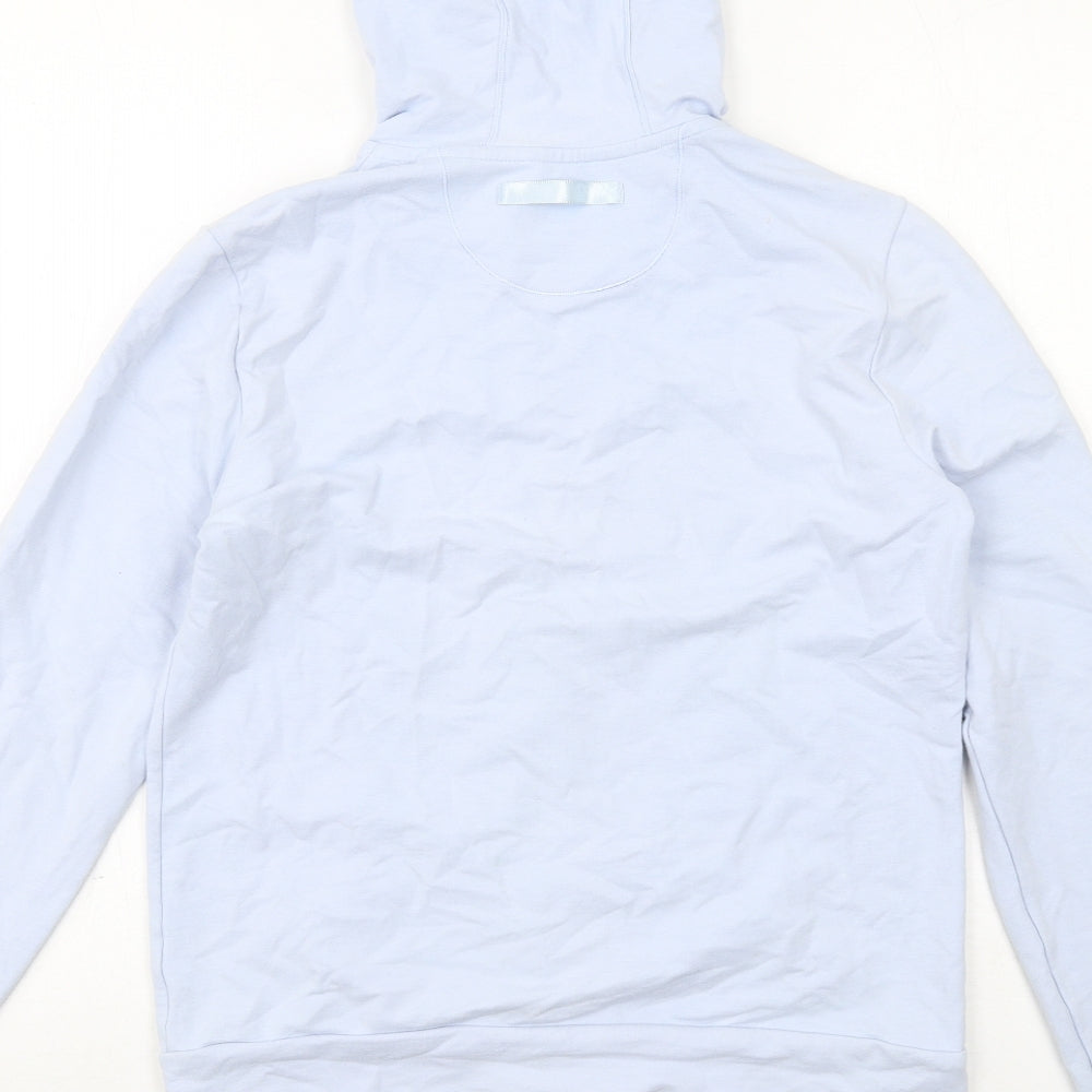 Gap Womens Blue Cotton Full Zip Hoodie Size M Zip