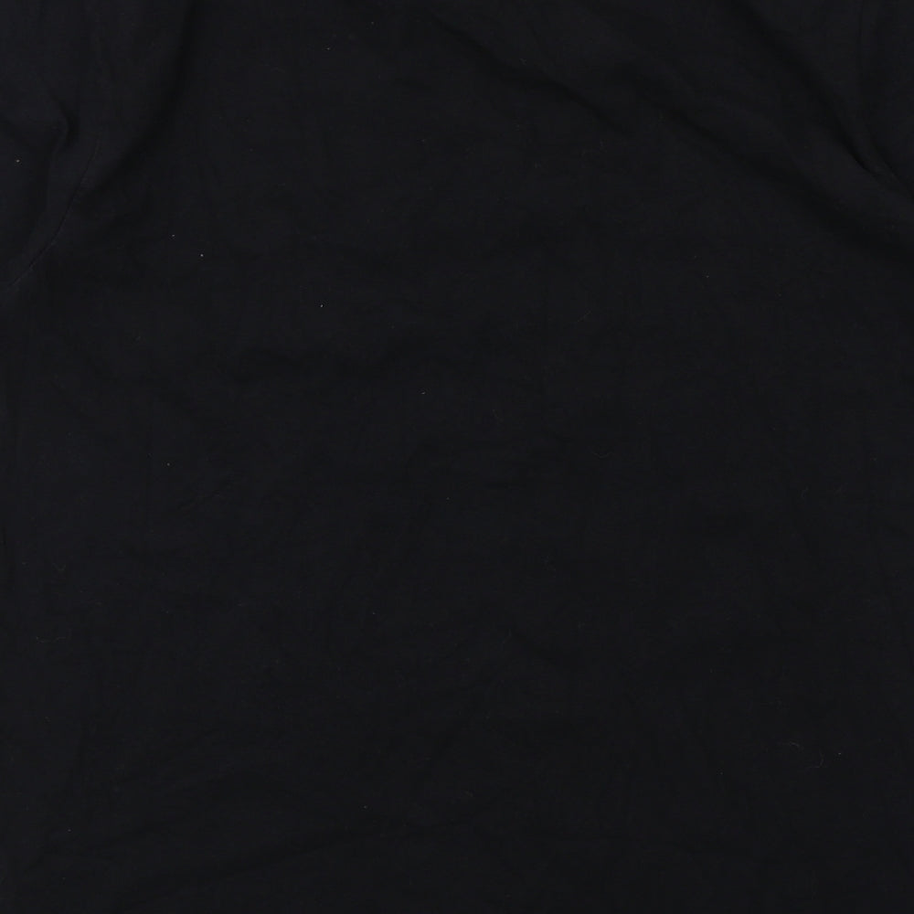Joe Browns Mens Black Cotton T-Shirt Size M Round Neck - Jimmy Hendrix