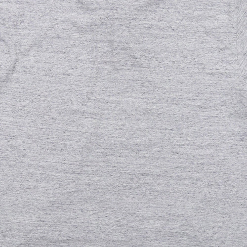 NEXT Mens Grey Cotton Polo Size XL Collared Button
