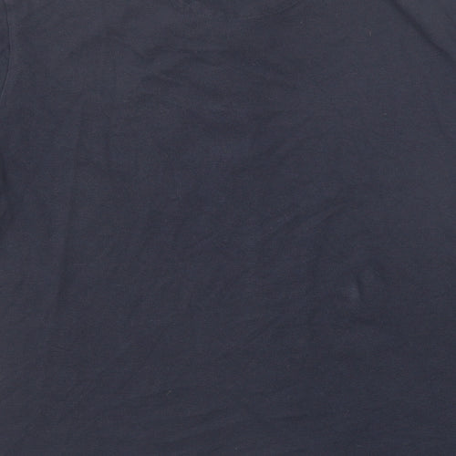 Lyle & Scott Mens Blue Cotton Polo Size 2XL Collared Button