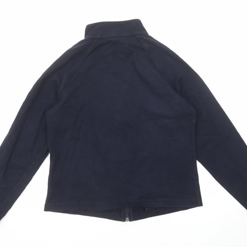 Marks and Spencer Womens Blue Jacket Size 14 Zip