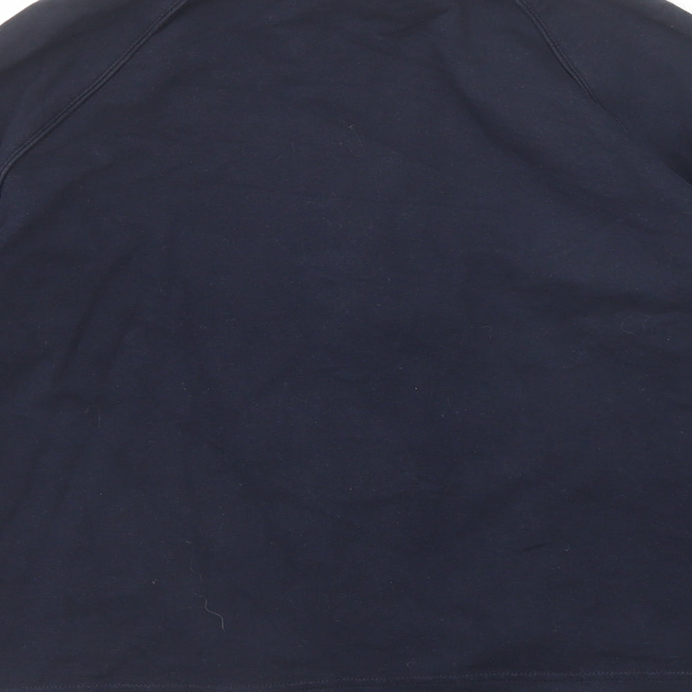 Marks and Spencer Womens Blue Jacket Size 14 Zip