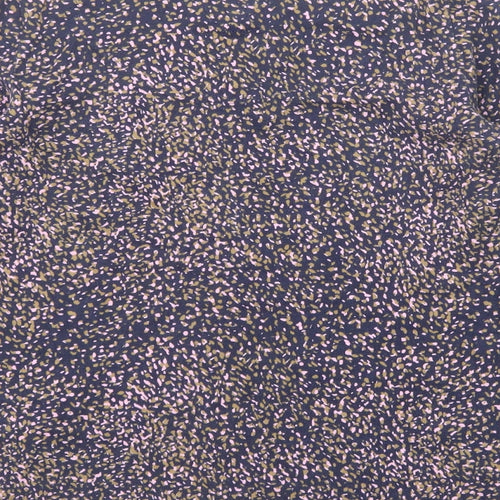 Joules Womens Blue Animal Print Cotton Basic T-Shirt Size 10 Boat Neck