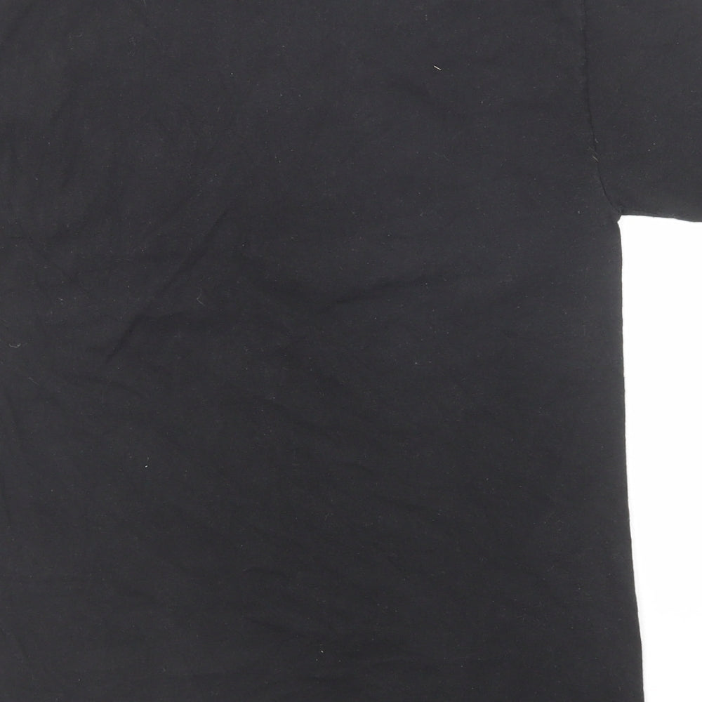 Champion Mens Black Cotton T-Shirt Size S Round Neck - Cincinnati Alumni