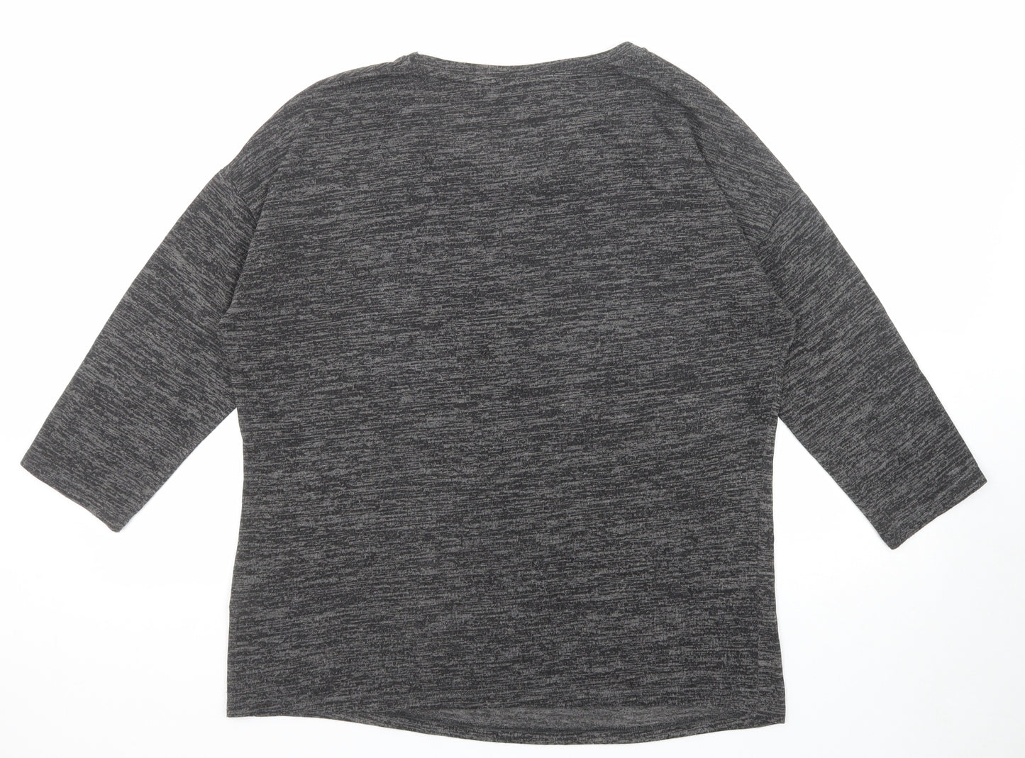 NEXT Womens Grey Round Neck Polyester Pullover Jumper Size 16 - Baby its cold outside