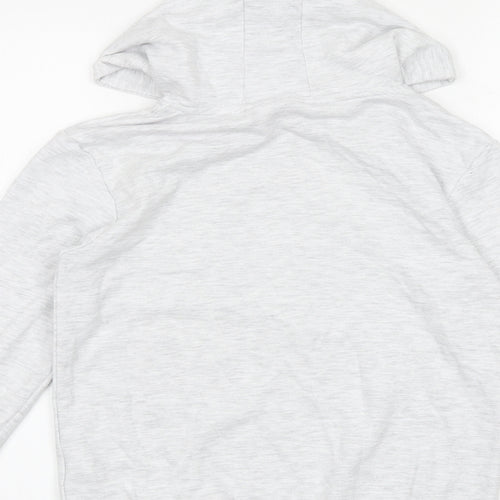 Marvel Boys Grey Cotton Pullover Hoodie Size 9-10 Years Pullover