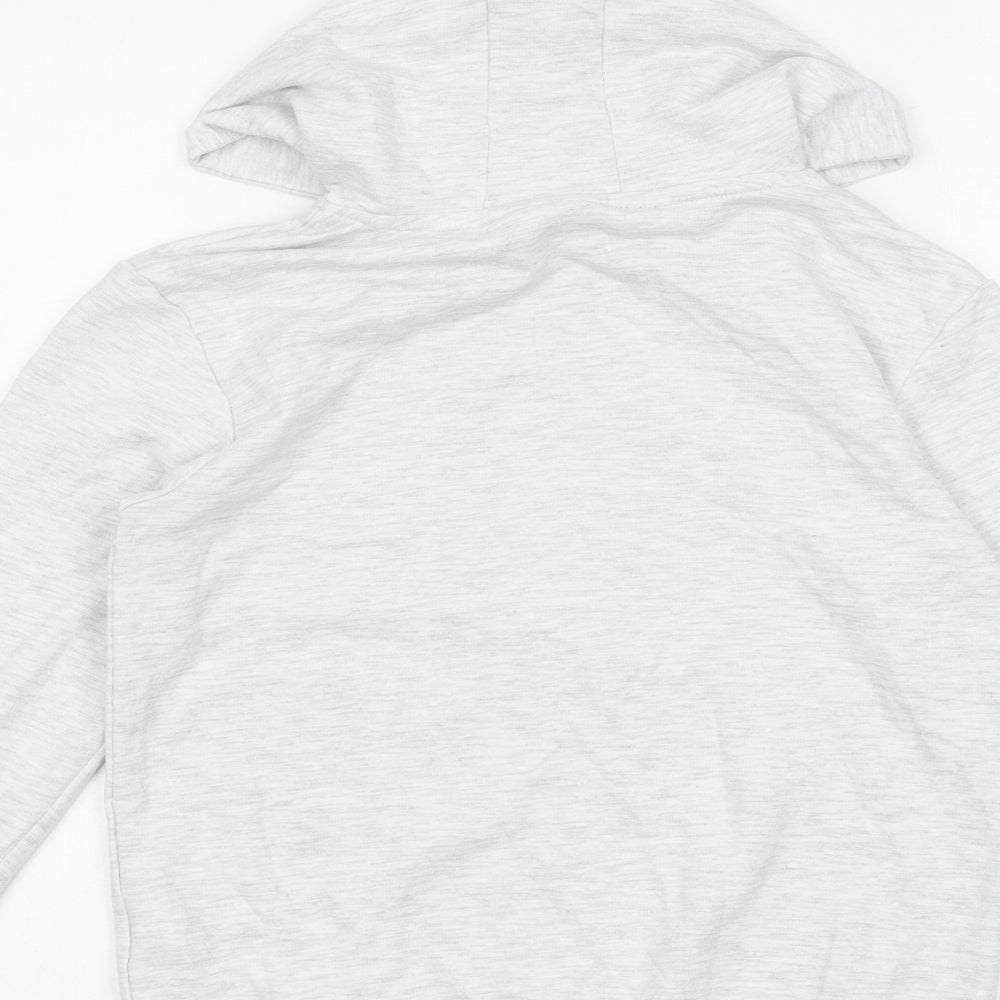 Marvel Boys Grey Cotton Pullover Hoodie Size 9-10 Years Pullover