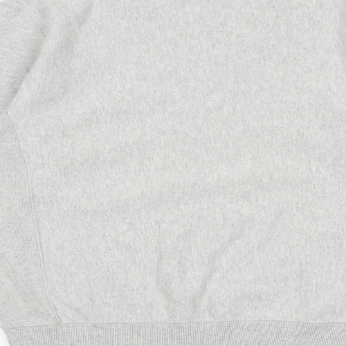 Champion Mens Grey Cotton Pullover Sweatshirt Size M