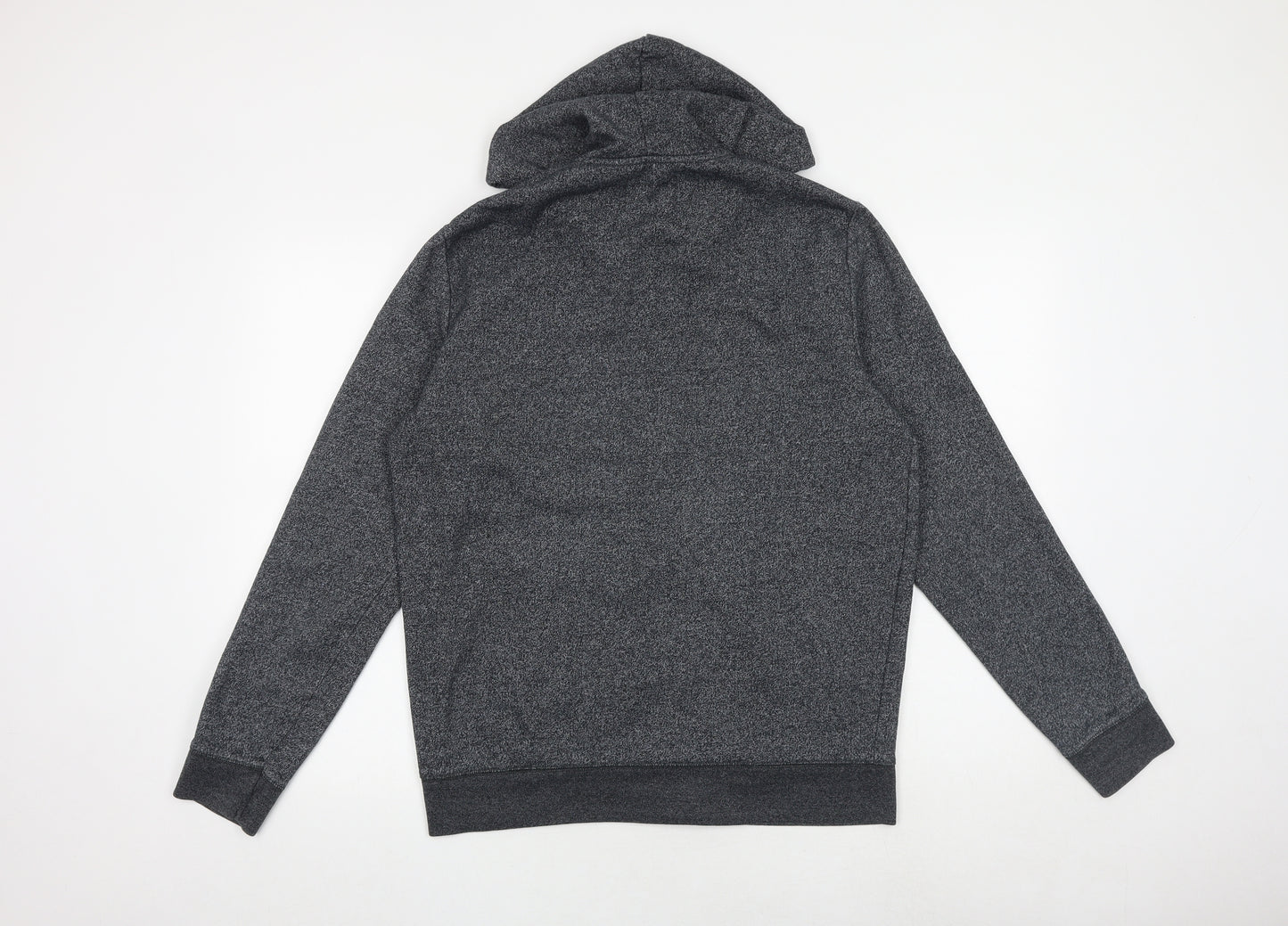 Burton Mens Grey Cotton Full Zip Hoodie Size L