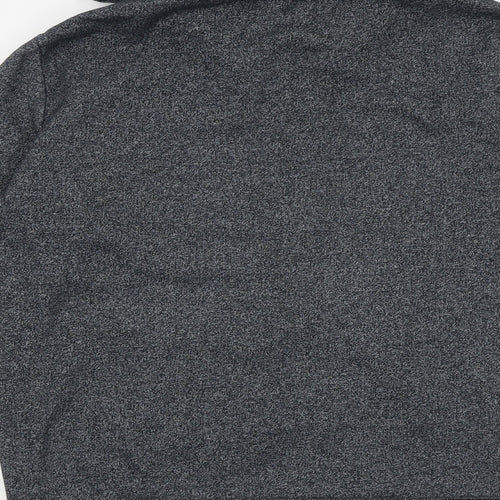 Burton Mens Grey Cotton Full Zip Hoodie Size L
