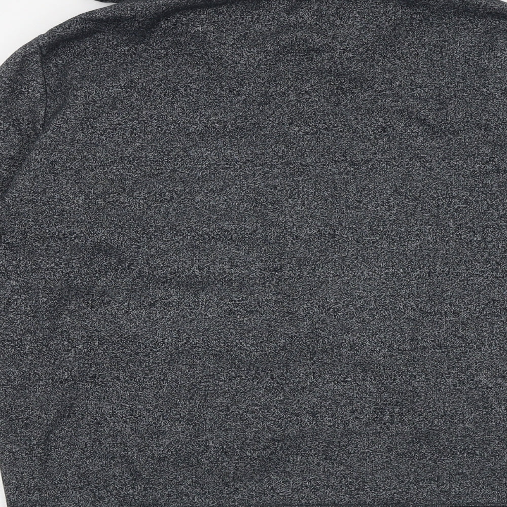 Burton Mens Grey Cotton Full Zip Hoodie Size L