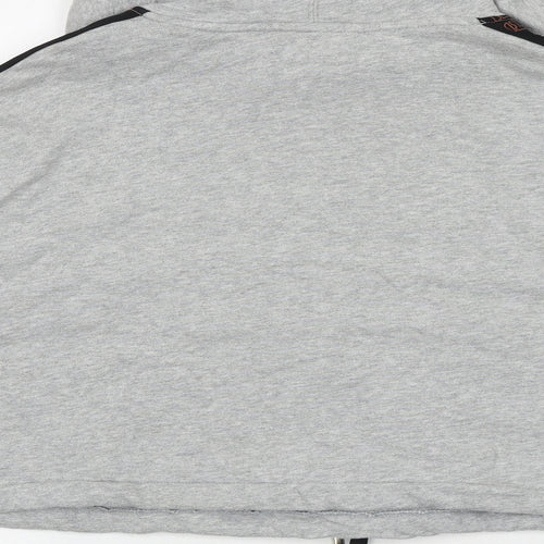 H&M Womens Grey 100% Cotton Pullover Hoodie Size M Pullover - P.E Nation