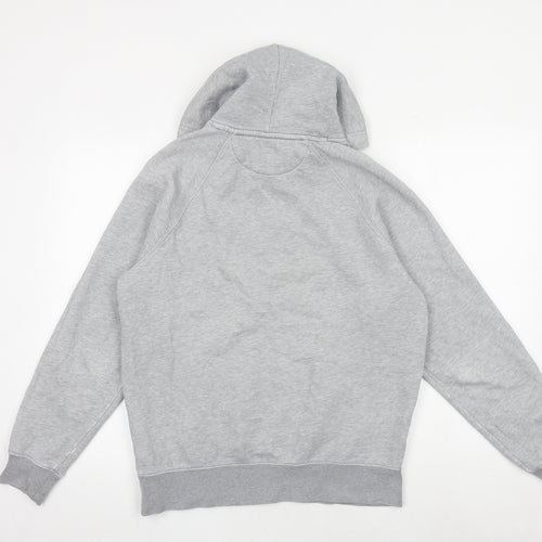 GANT Mens Grey Cotton Pullover Hoodie Size M