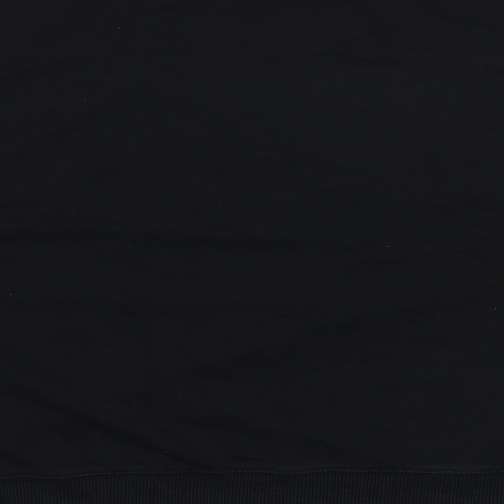 IVY PARK Womens Black Cotton Pullover Sweatshirt Size S Pullover