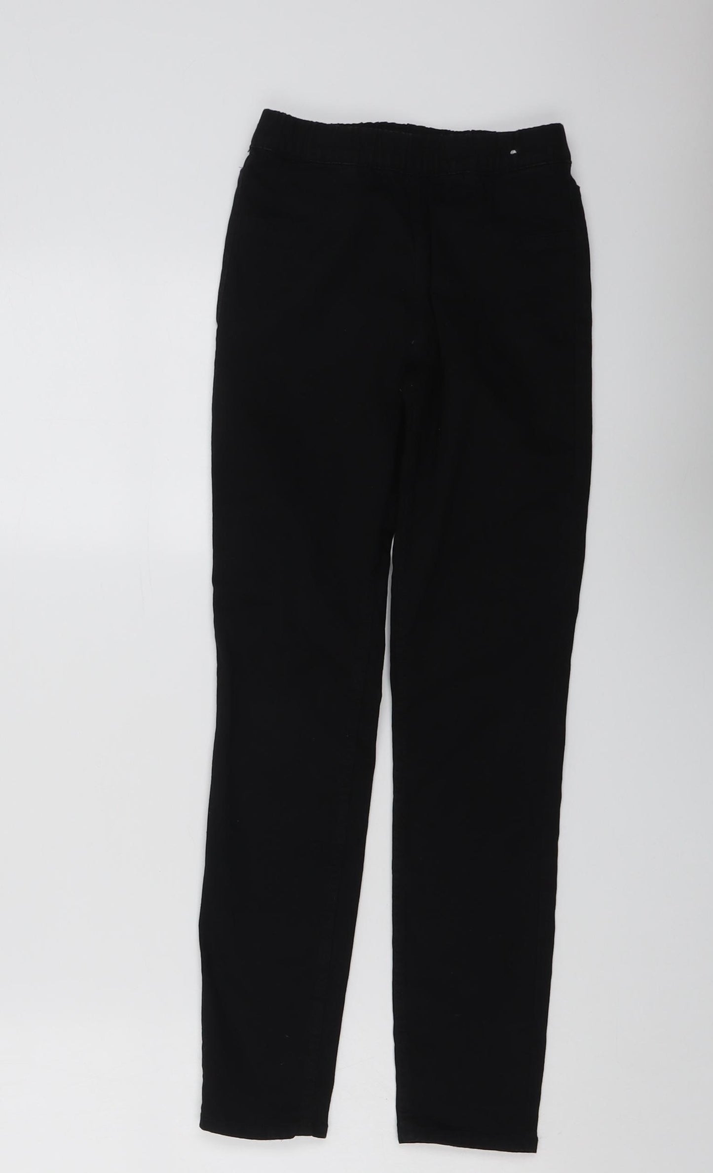 H&M Boys Black Cotton Skinny Jeans Size 8-9 Years Regular