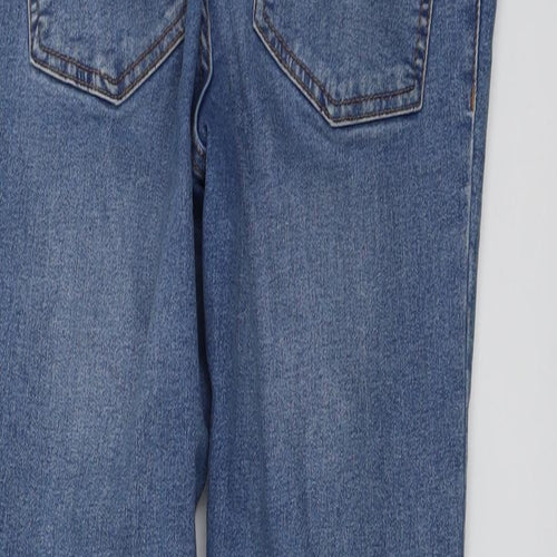New Look Womens Blue Cotton Jegging Jeans Size 10 L29 in Regular