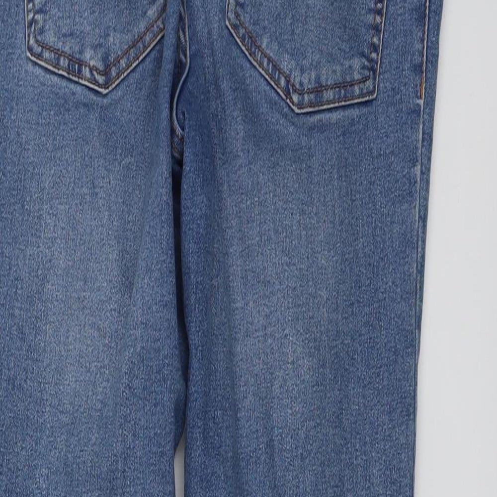 New Look Womens Blue Cotton Jegging Jeans Size 10 L29 in Regular
