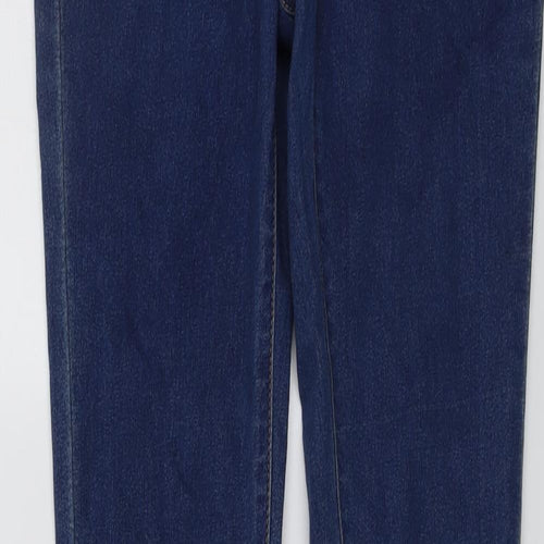 Noisy may Womens Blue Cotton Skinny Jeans Size 28 in L36 in Regular Button