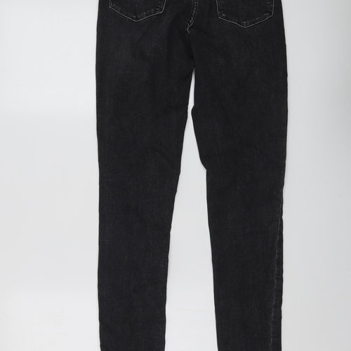 Levi's Womens Grey Cotton Skinny Jeans Size 27 in L29 in Regular Button