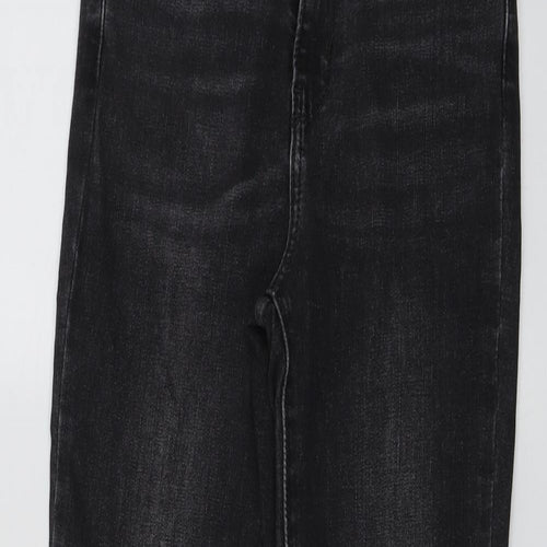 Levi's Womens Grey Cotton Skinny Jeans Size 27 in L29 in Regular Button