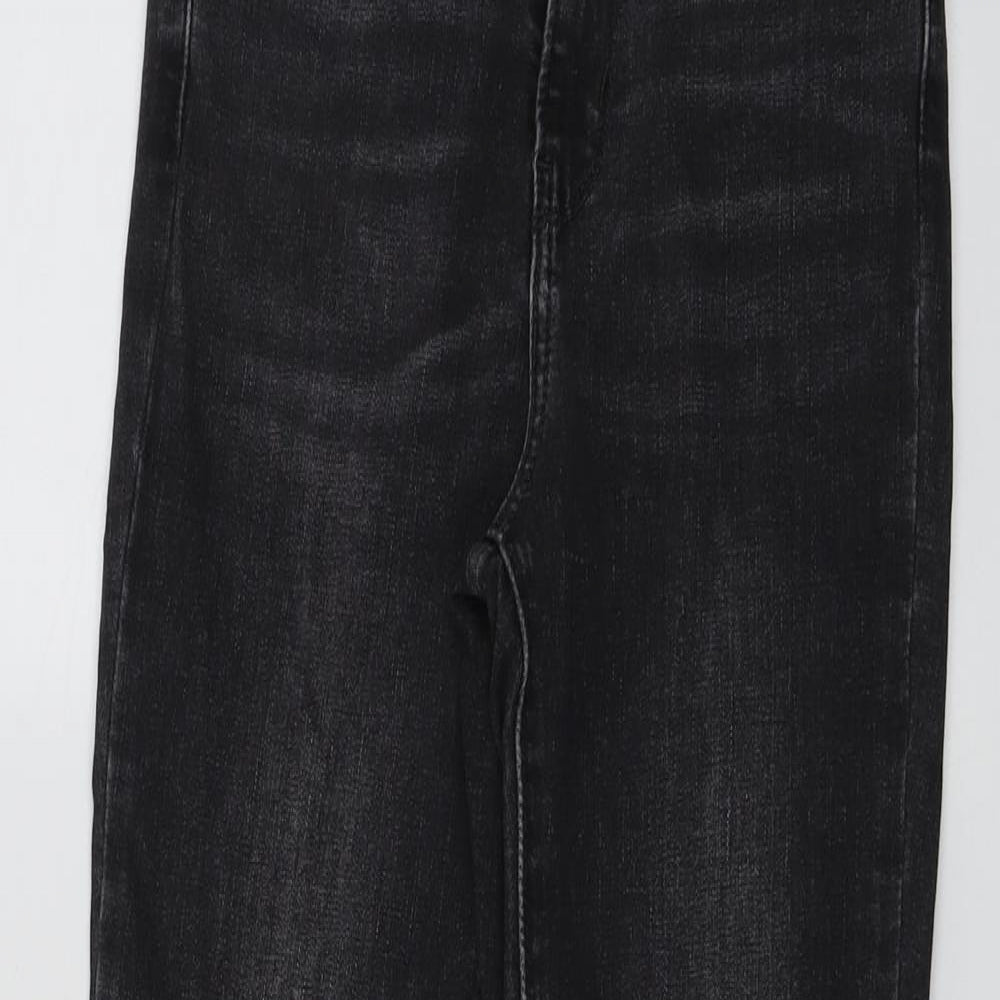 Levi's Womens Grey Cotton Skinny Jeans Size 27 in L29 in Regular Button