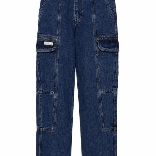 BDG Womens Blue Cotton Mom Jeans Size 26 in L34 in Regular Snap