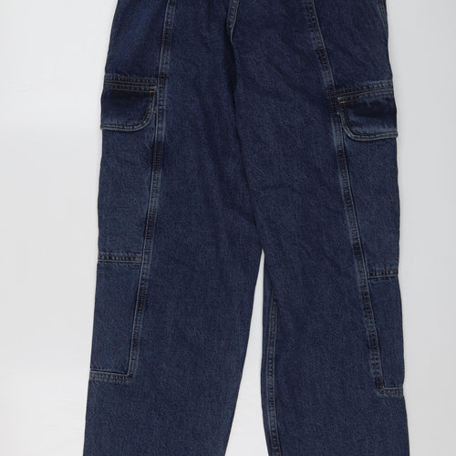 BDG Womens Blue Cotton Mom Jeans Size 26 in L34 in Regular Snap