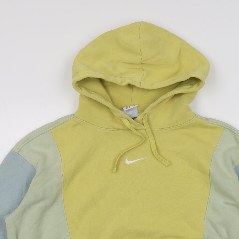 Nike Womens Multicoloured Cotton Pullover Sweatshirt Size S Pullover
