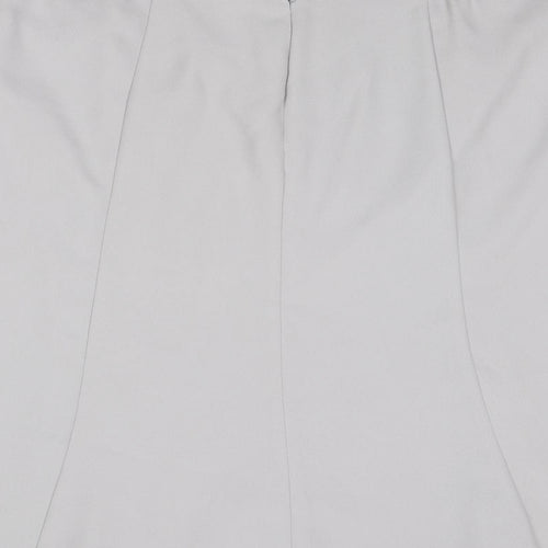 Eastex Womens Grey Polyester Swing Skirt Size 20 Zip