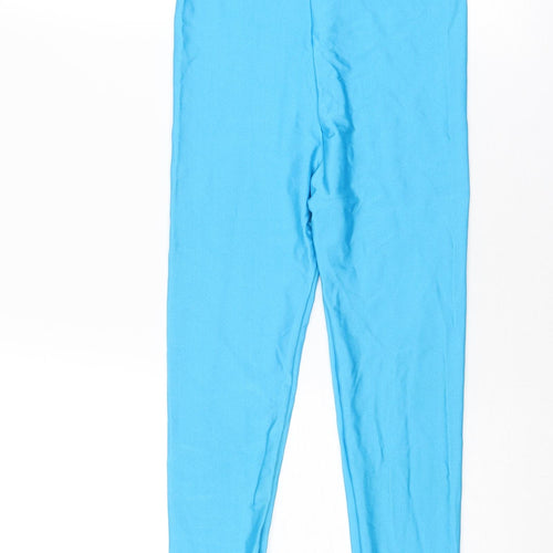 St Michael Womens Blue Nylon Unitard One-Piece Size 10 Pullover