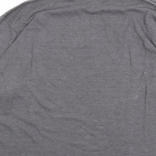 Nike Womens Grey 100% Cotton Pullover Sweatshirt Size M Pullover