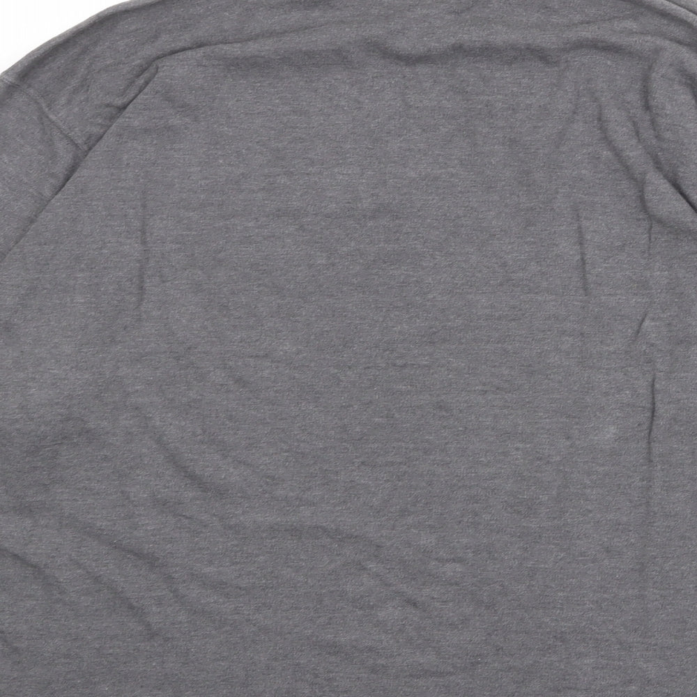 Nike Womens Grey 100% Cotton Pullover Sweatshirt Size M Pullover