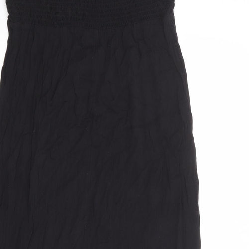 Roman Womens Black Viscose Trapeze & Swing Size M Off the Shoulder Pullover