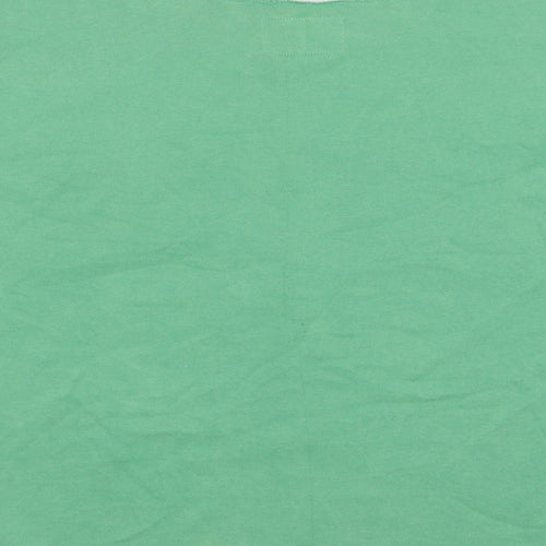 NEXT Womens Green Cotton Pullover Sweatshirt Size L Pullover