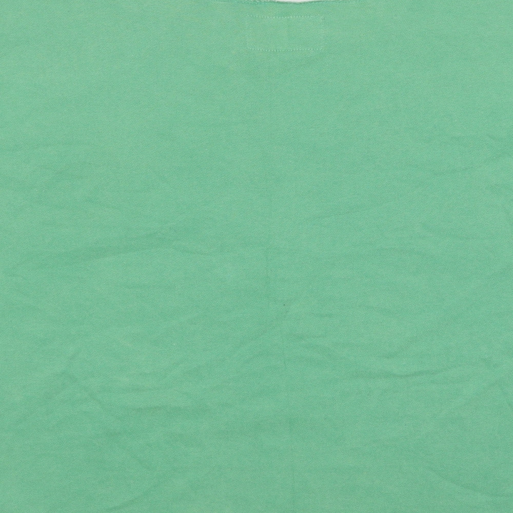 NEXT Womens Green Cotton Pullover Sweatshirt Size L Pullover