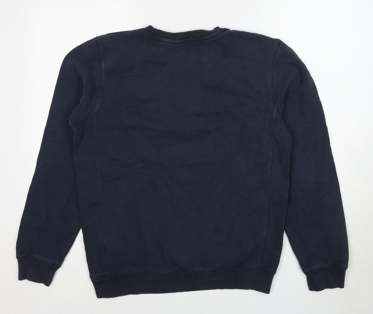 NEXT Mens Blue Cotton Pullover Sweatshirt Size M