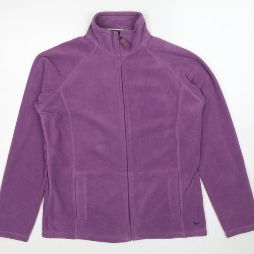 EWM Womens Purple Jacket Size M Zip