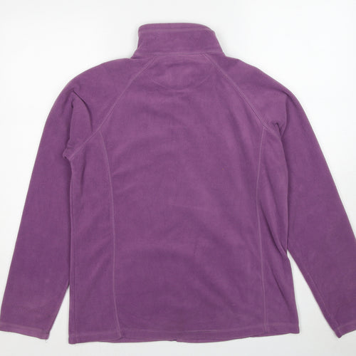 EWM Womens Purple Jacket Size M Zip