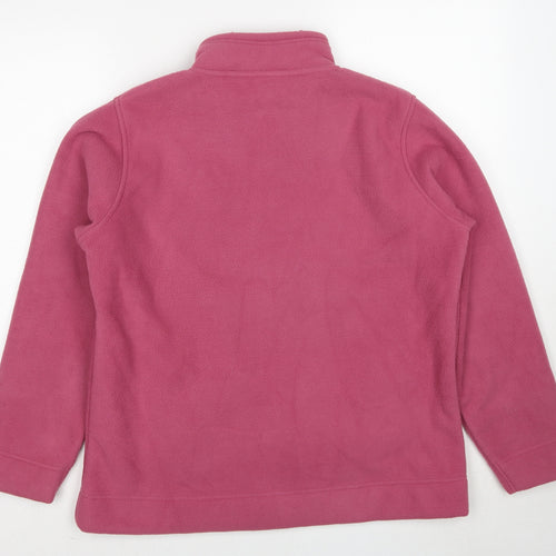 EWM Womens Pink Jacket Size 14 Zip - Size 14-16