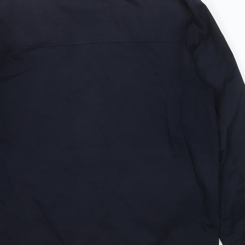 Atlantic Bay Mens Blue Jacket Size M Zip