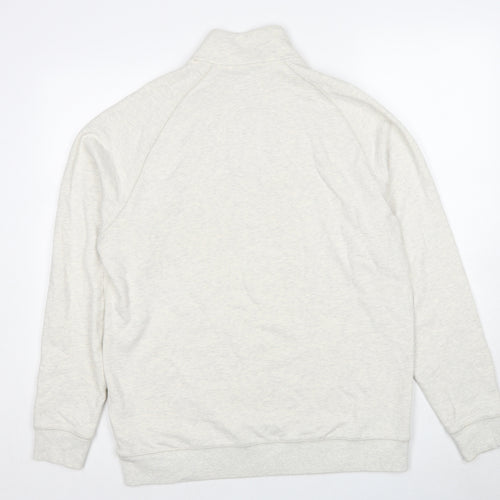 Farah Mens Ivory Cotton Pullover Sweatshirt Size XL