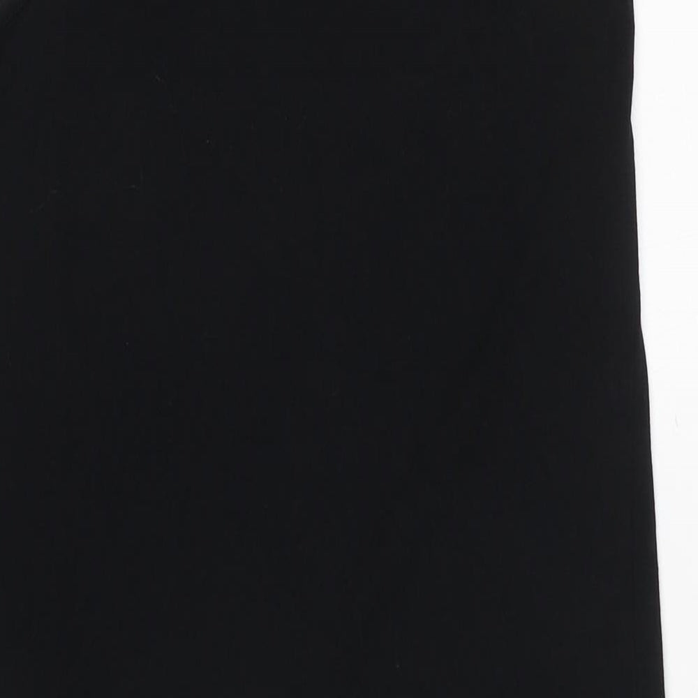 Miss Captain Womens Multicoloured Geometric Viscose Tank Dress Size 10 Round Neck Pullover