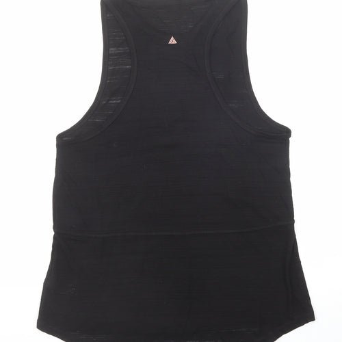 NEXT Womens Black Polyester Pullover Tank Size M Crew Neck Pullover