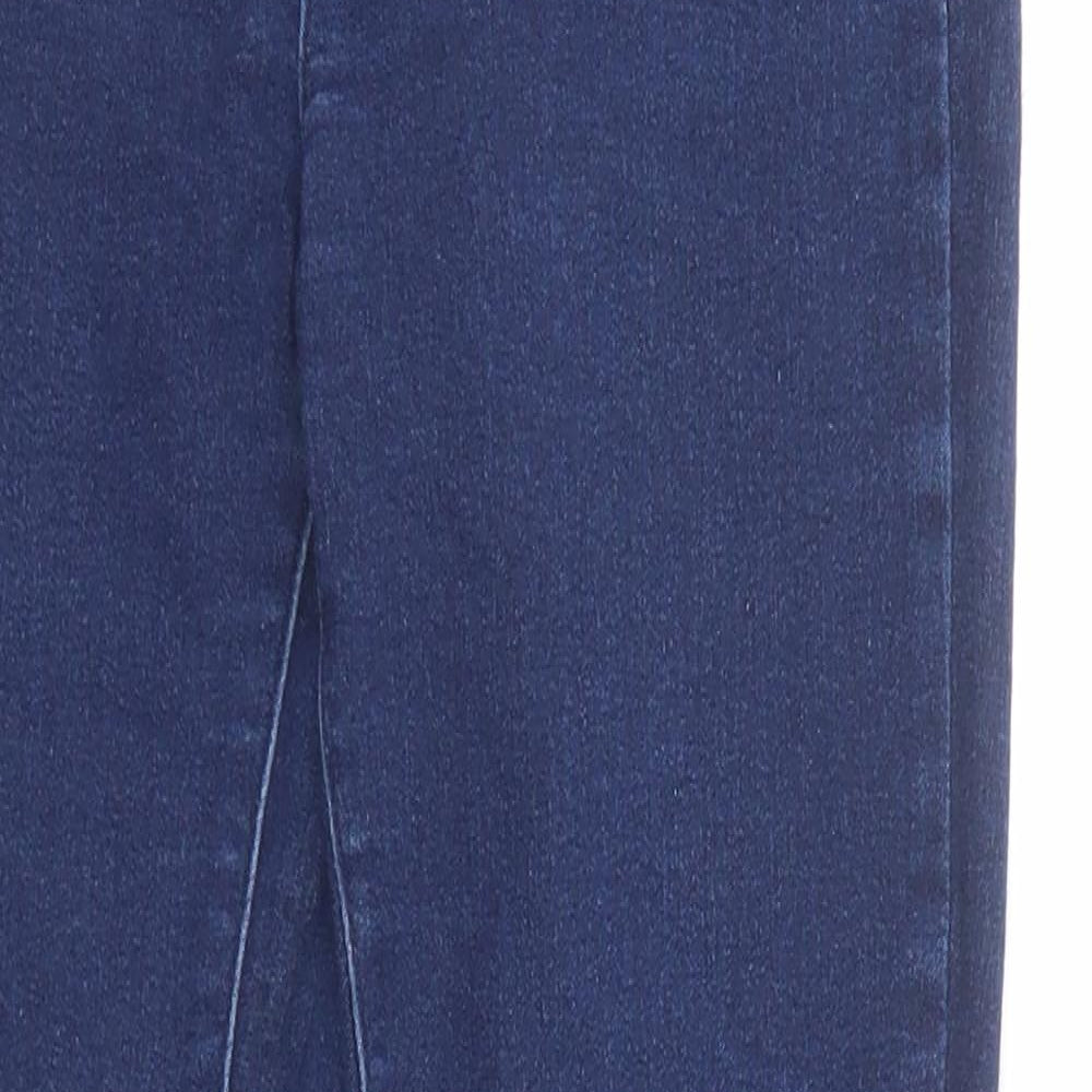 Levi's Girls Blue Cotton Jegging Jeans Size 12 Years Regular Zip